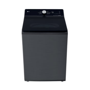 Lavadora de 23kg con AI DD™, Ciclo PetCare, ThinQ™, Lavado a Vapor y Tina de Acero Inoxidable, Platinum Black